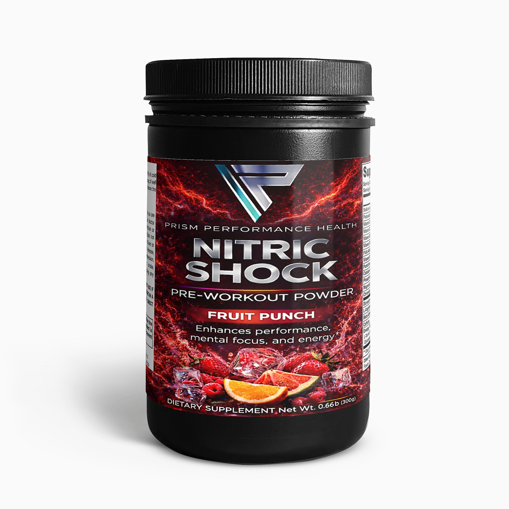 Nitric Shock Pre-Workout Powder (Fruit Punch)